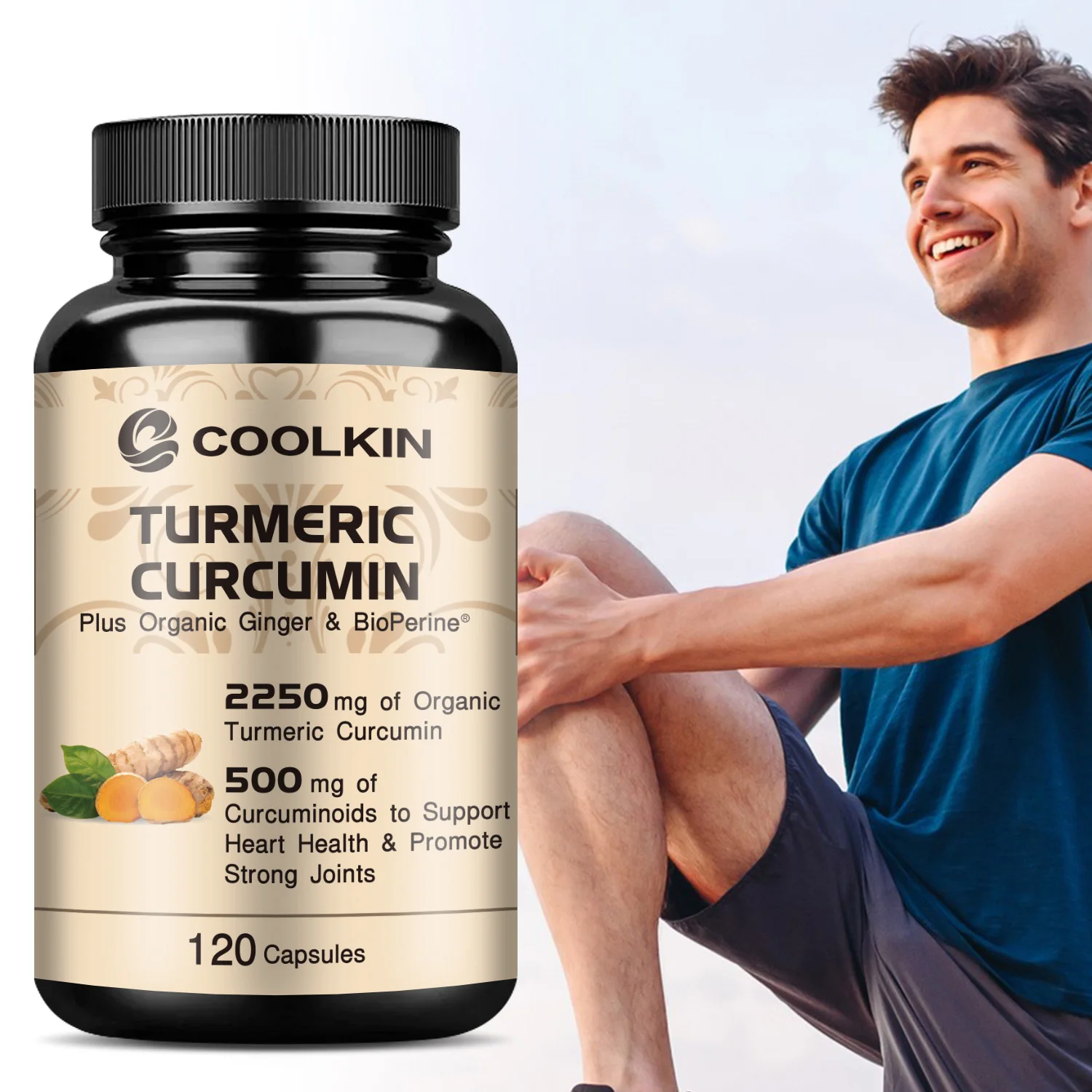 Turmeric Curcumin Capsule - 강황 커큐민 - 95% 커큐민 함유,