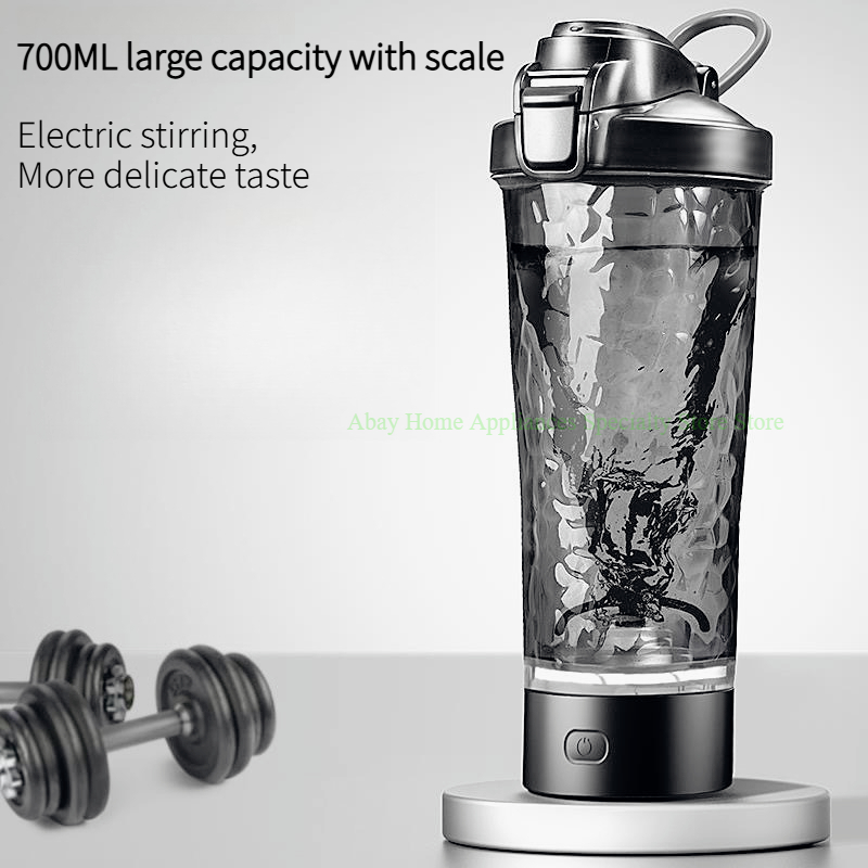 700ML 충전식 전기 믹싱 쉐이커 병 플라스틱 단백질 - Nutrition And Fitness 리뷰 및 가격