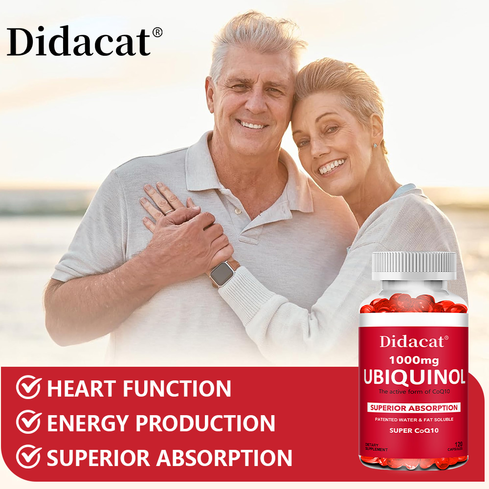 유비퀴놀 코큐텐 식물성 소프트젤 1000mg, 천연 항 - Coq10 Ubiquinol Softgel 리뷰 및 가격