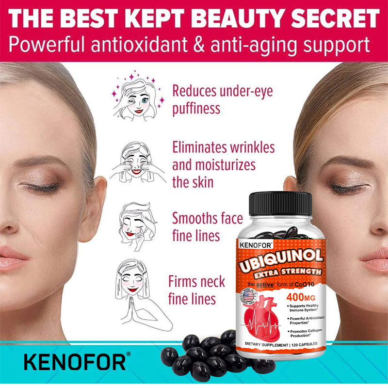 KENOFOR 유비퀴놀 CoQ10 400 mg 소프트젤 - Coq10 Ubiquinol Softgel 리뷰 및 가격