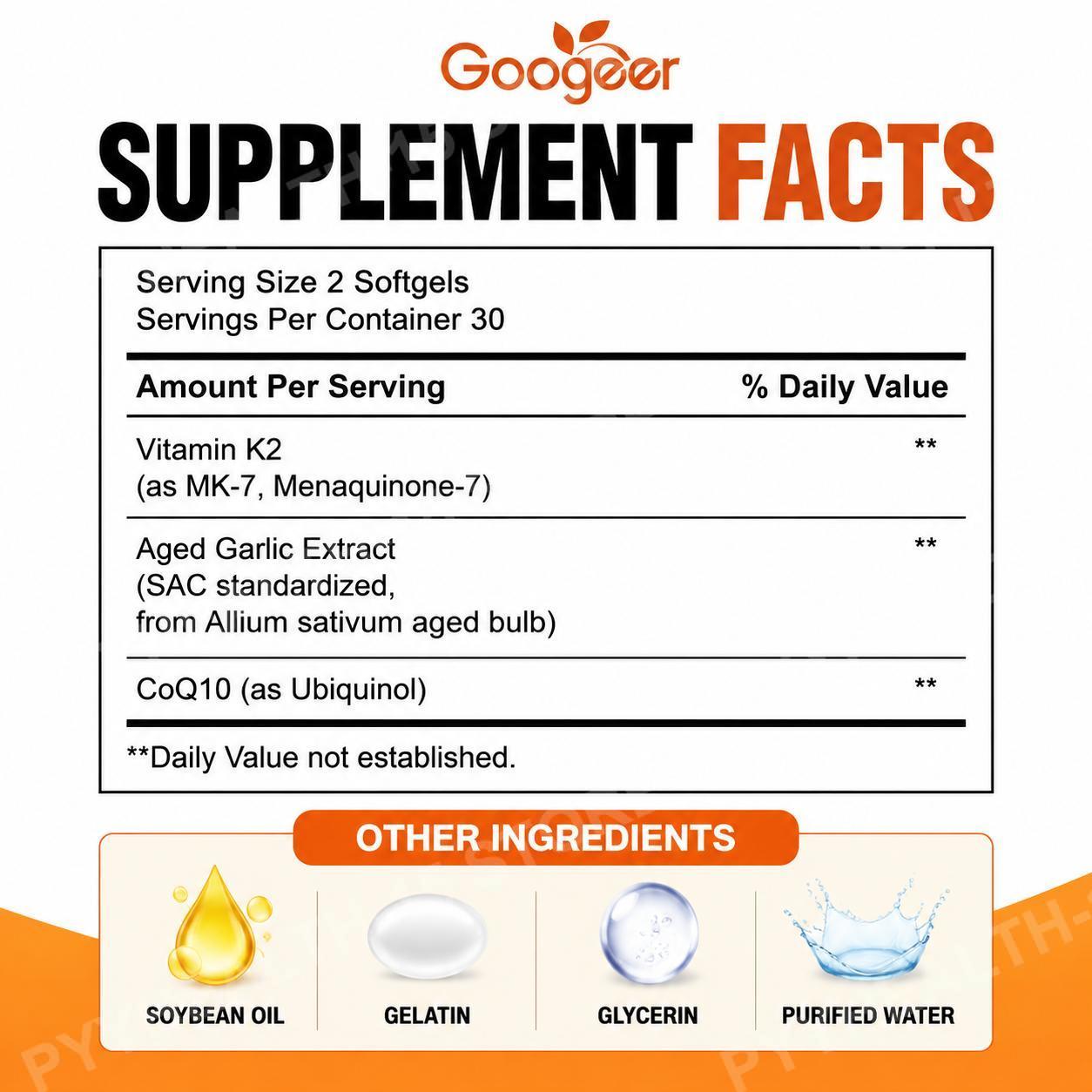 구거 에이지드 무향 마늘 소프트젤 (코큐텐 유비퀴놀 비 - Coq10 Ubiquinol Softgel 리뷰 및 가격