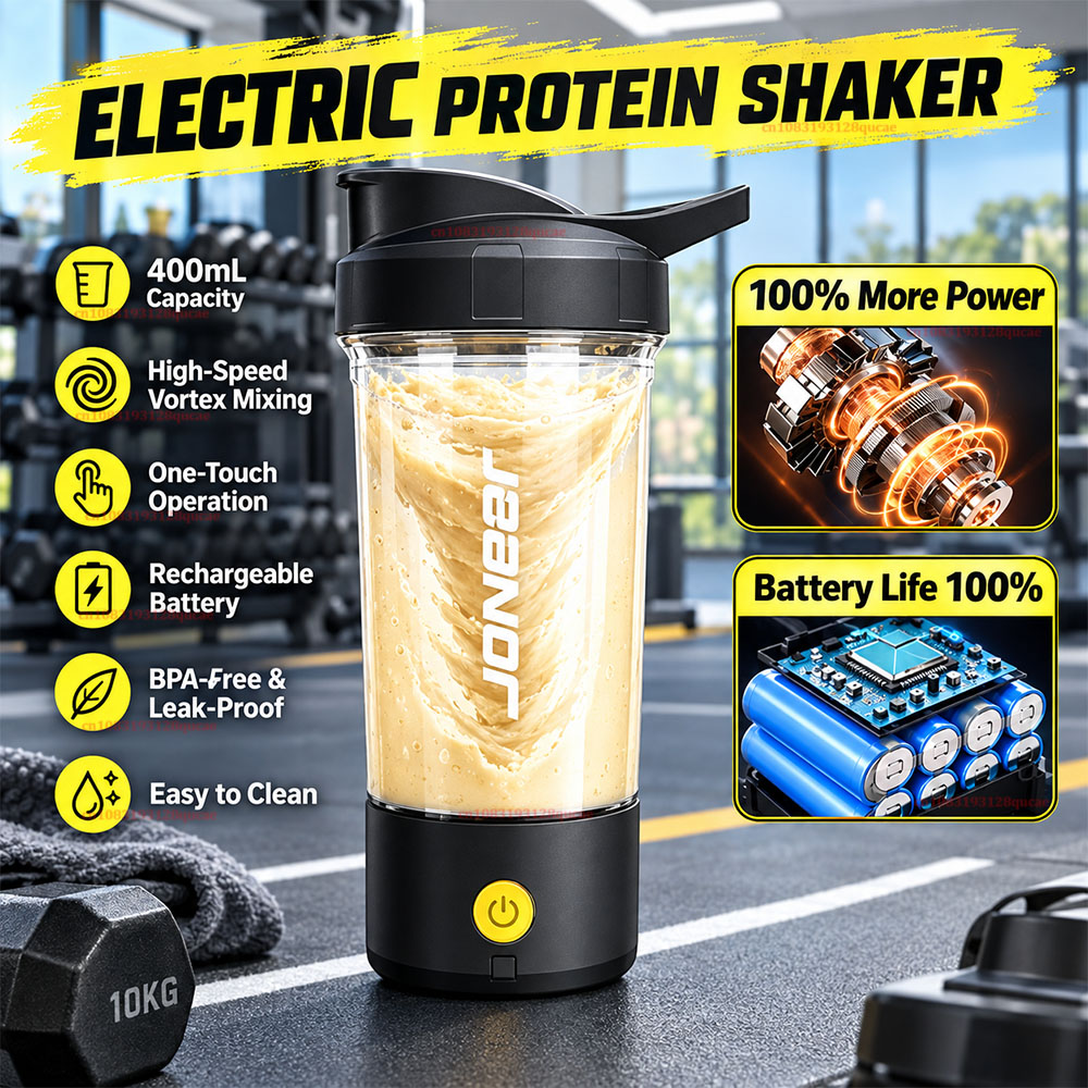 2026년형 신제품 전기식 단백질 쉐이커 병, USB  - Nutrition And Fitness 리뷰 및 가격
